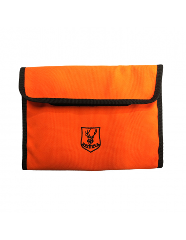 PORTA DOCUMENTI PER CANE ARANCIO ALTA VISIBILITA'