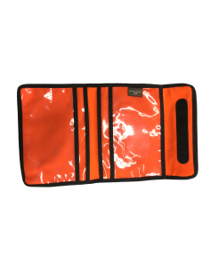 PORTA DOCUMENTI PER CANETESS. ARANCIO 2