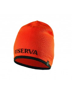 RISERVA WOLLE WINTERMÜTZE SIGNALORANGE R1690