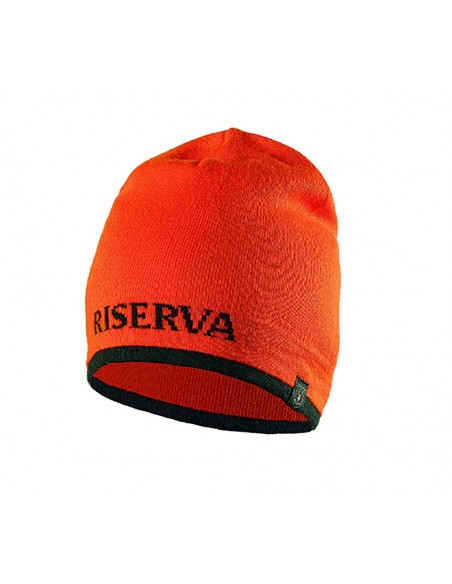 RISERVA BERRETTO IN LANA ARANCIONE/VERDE R1690
