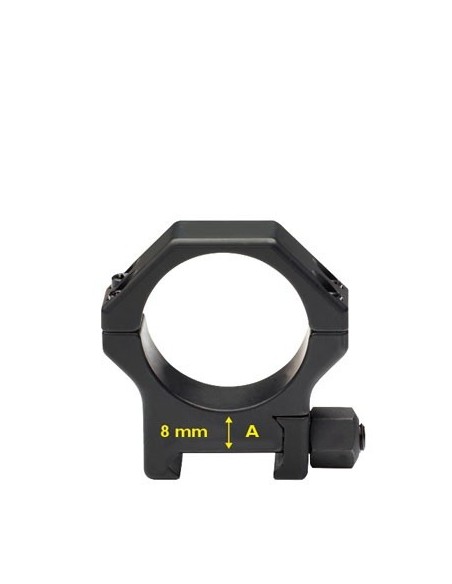 CONTESSA SET OF PICATINNY RINGS D. 40MM