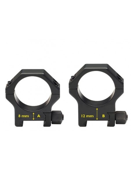 CONTESSA SET OF PICATINNY RINGS D. 36MM