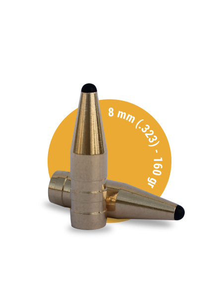 FOX BULLETS CLASSIC HUNTER 8 MM (.323) 160 gr FOX BULLETS CLASSIC HUNTER 8 MM (.323) 160 gr