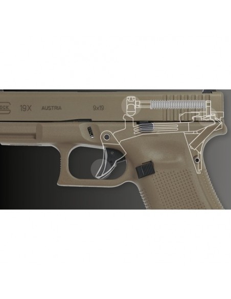 Glock 19X FDE SPORT Cal. 9x21 Glock 19X FDE SPORT Cal. 9x21