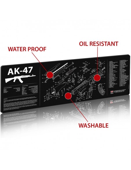 TEKMAT AK-47 Gun Cleaning Mat TEKMAT AK-47 Gun Cleaning Mat