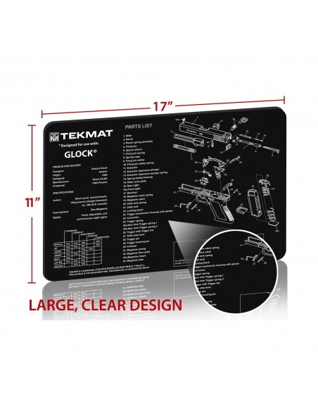 TEKMAT Glock Gun Cleaning Mat TEKMAT Glock Gun Cleaning Mat