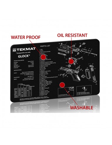 TEKMAT Glock Gun Cleaning Mat TEKMAT Glock Gun Cleaning Mat