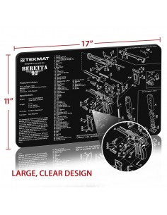 TEKMAT Beretta 92 Gun Cleaning Mat 2