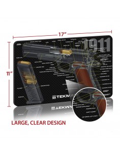 TEKMAT 1911 Cut Away Gun Cleaning Mat 2