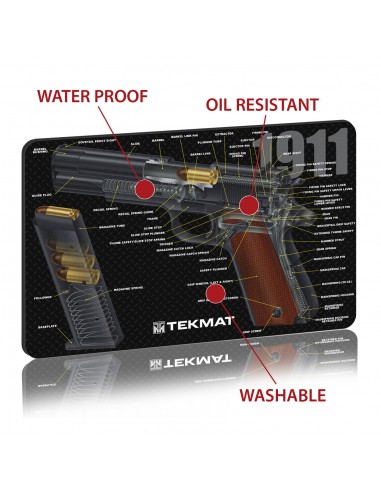 TEKMAT 1911 Cut Away Gun Cleaning Mat TEKMAT 1911 Cut Away Gun Cleaning Mat