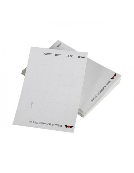 WARNE DATA CARD REFILL LABELS WARNE DATA CARD REFILL LABELS